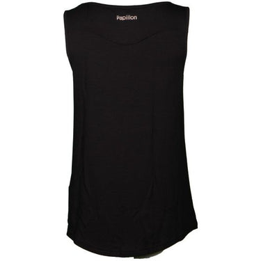 Papillon Singlet fitness shirt dames zwart maat XL