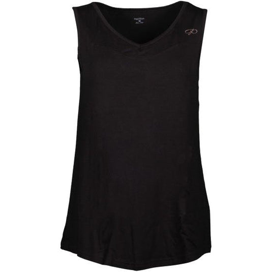Papillon Singlet fitness shirt dames zwart maat XL