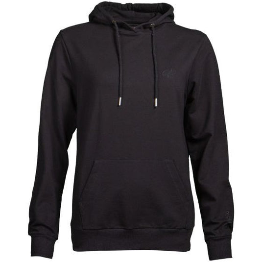 Papillon Sweat Hoody Katoen Dames Zwart Maat L