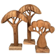 Papoose Toys Papoose Toys African Trees Natural 3pc