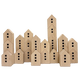 Papoose Toys Papoose Toys City Scape Blocks 22pc