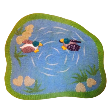 Papoose Toys Papoose Toys Duckpond Mat Ducks