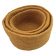 Papoose Toys Papoose Toys Earth Nested Bowls Mustard 3