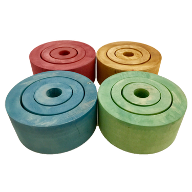 Papoose Toys Papoose Toys Earth Nested Tubes 12pc