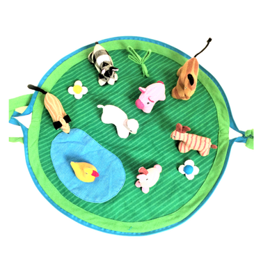 Papoose Toys Papoose Toys Farm Pouch