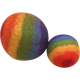 Papoose Toys Papoose Toys Felt Balls Rainbow 2