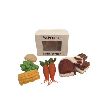 Papoose Toys Papoose Toys Felt Food Lamb Dinner