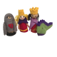 Papoose Toys Papoose Toys Finger Puppets King Queen 4pc
