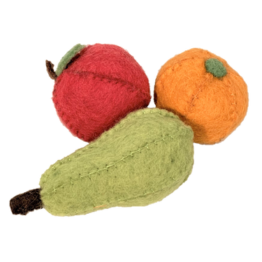 Papoose Toys Papoose Toys Fruit Apple, Pear, Orange