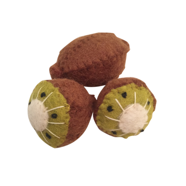 Papoose Toys Papoose Toys Fruit Kiwi 3pc