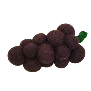 Papoose Toys Papoose Toys Fruit Red Grapes Bunch