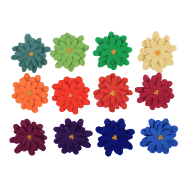 Papoose Toys Papoose Toys Goethe Aster Flowers 12pc