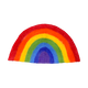 Papoose Toys Papoose Toys Half Rainbow Mat