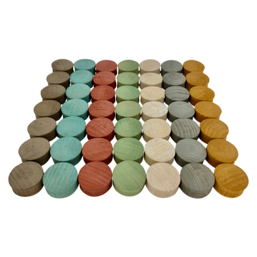 Papoose Toys Papoose Toys Mini Earth Convex 49pc