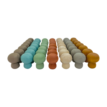 Papoose Toys Papoose Toys Mini Earth Mushroom 49pc