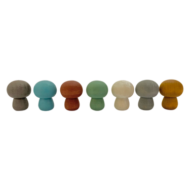 Papoose Toys Papoose Toys Mini Earth Mushroom 7pc