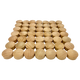 Papoose Toys Papoose Toys Mini Natural Convex 49pc