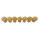 Papoose Toys Papoose Toys Mini Natural Mushrooms 7pc
