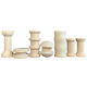 Papoose Toys Papoose Toys Mini Natural Spool Set 49pc