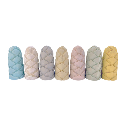Papoose Toys Papoose Toys Mini Pastel Flower Buds Lr 7pc