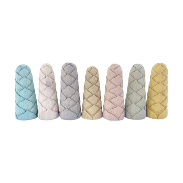 Papoose Toys Papoose Toys Mini Pastel Flower Buds S 7pc