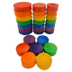 Papoose Toys Papoose Toys Mini Rainbow Rounds 28pc