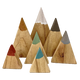 Papoose Toys Papoose Toys Mountain Range Earth 7pc