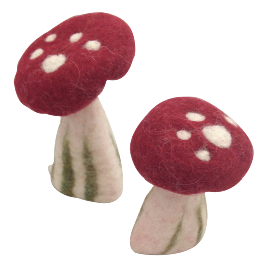 Papoose Toys Papoose Toys Mushrooms Large 6pc