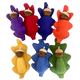Papoose Toys Papoose Toys Rainbow Acorn Babies 7pc