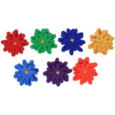 Papoose Toys Papoose Toys Rainbow Asters 7pc