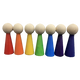 Papoose Toys Papoose Toys Rainbow People 7pc