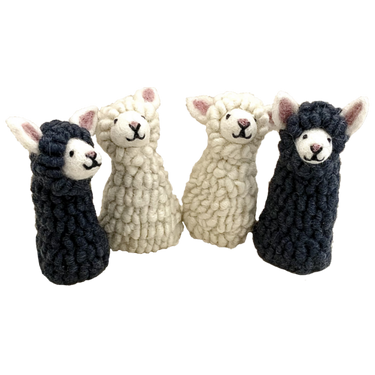 Papoose Toys Papoose Toys Sheep Finger Puppets 4pc