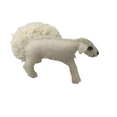 Papoose Toys Papoose Toys Sheep with removable coat 6