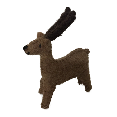 Papoose Toys Papoose Toys Small Felt Reindeer 6