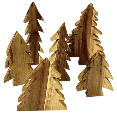Papoose Toys Papoose Toys Tree Set 6pc