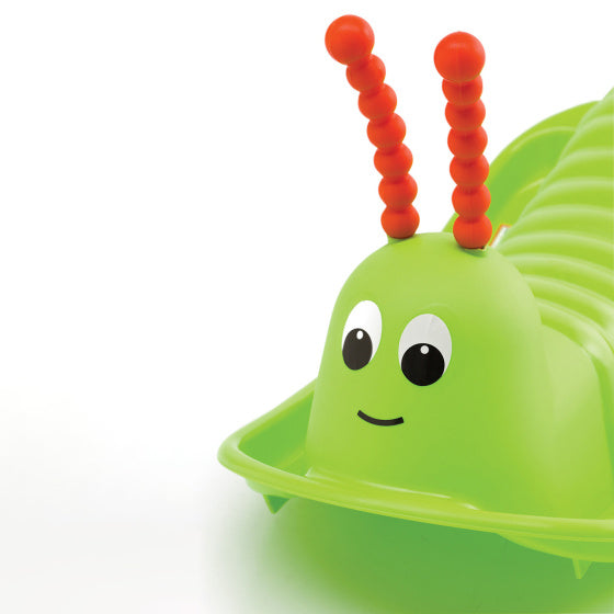 Load image into Gallery viewer, Paradiso toys Rolwip Swirly de Rups 85 cm groen
