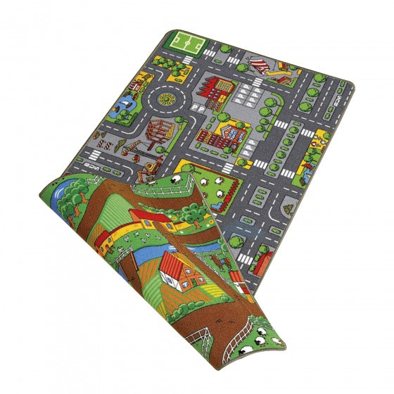 Load image into Gallery viewer, Paradiso toys Duoplay speelkleed 2-in-1 80 x 120 cm
