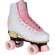 Playlife Adjustable rolschaatsen junior wit roze maat 39 42
