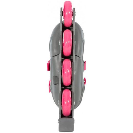 Load image into Gallery viewer, Playlife Inline skates Riddler hardboot 82A grijs maat 27-30
