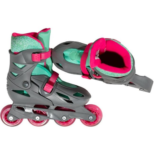 Load image into Gallery viewer, Playlife Inline skates Riddler hardboot 82A grijs maat 27-30
