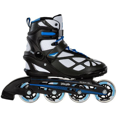 Playlife Inline skates Black 80 softboot 82A zwart maat 42