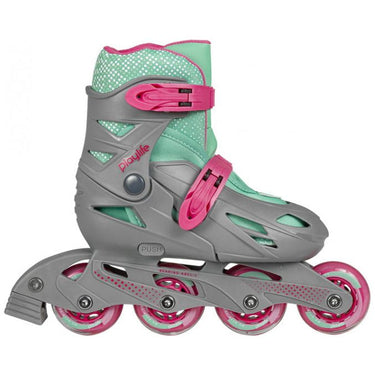 Playlife Inlineskates Riddler junior grijs maat 39-42