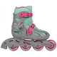 Playlife Inlineskates Riddler junior grijs maat 39-42