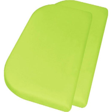 Playshoes Hoeslaken junior 81 x 42 + 10 cm katoen groen 2 stuks