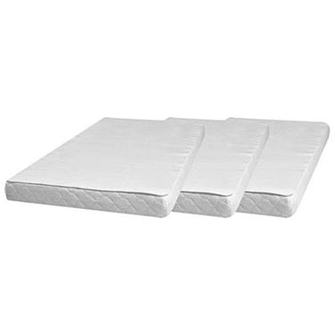 Playshoes Hoeslaken molton 40 x 50 cm katoen wit 3 stuks
