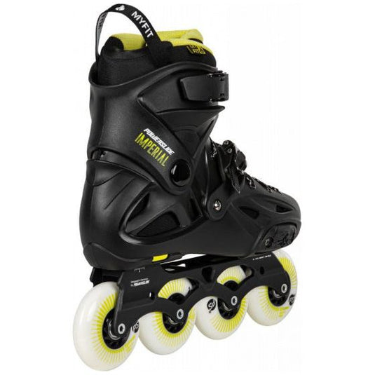 Powerslide Inline skates Imperial One 88A hardboot zwart mt 39 40