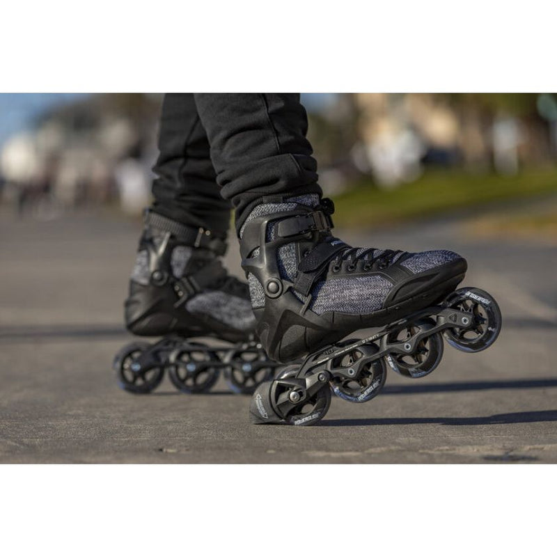 Load image into Gallery viewer, Powerslide Inline skates Phuzion Radon Enzo 90 83A zwart maat 42
