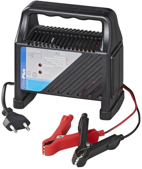 Load image into Gallery viewer, Proplus Acculader 12 Volt 6 Ampère 20+Ah zwart
