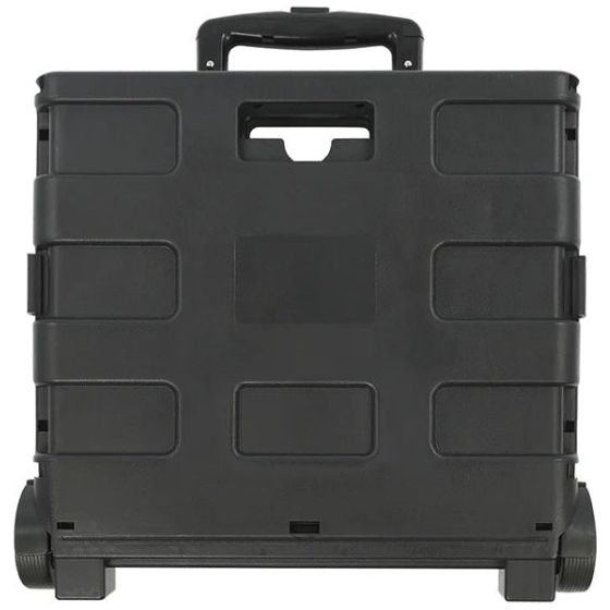 Load image into Gallery viewer, Proplus Bagagetrolley met inklapbare krat 40 liter 25 kg zwart
