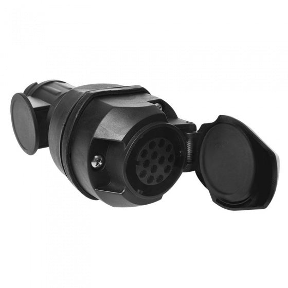 Load image into Gallery viewer, Proplus Led-verlichtingsadapter 12 Volt 13-13-polig 16 cm zwart
